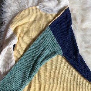 Colorblock Sweater
